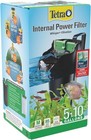Tetra Whisper Internal Power Filter 5-10 Gallon In-tank Aquarium Filtration