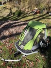 Kidarooz Bike Trailer Green Child Double Bike Trailer