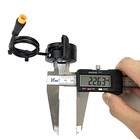 E-bike Thumb Throttle 130x waterproof Accelerator 22 2mm 0 87in