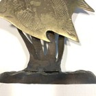 Vintage Brass Sculpture Tabletop Fish