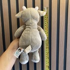Retired Little Jellycat Mellymoo Cow Plush Brown Stuffed Animal Soft Toy Rare