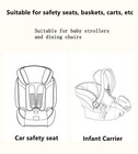 Infant Car Seat Insert  Newborn Car Seat Head Support Pillow For Car Seat  St   