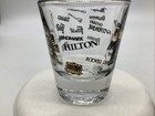 Vintage Las Vegas Casino Themed Shot Glass Many Closed imploded Casinos