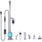 Hygger Electric Aquarium Siphon Vacuum Cleaner Fish Tank Cleaning Gravel   Sand