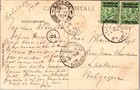 1914 Tangier British Maroc Rabat Ppc Picture Postcard Cover To Brussels Belgium