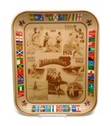 Coca Cola Xi Commonwealth Tray Edmonton 1978 Usa Vintage 13 -no Us Duties