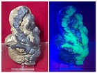 5 lb Natural Uv Volcano Agate Hand Carved Buddha Statue Crystal Reiki Healing