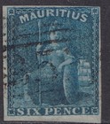 Mauritius Stamps 1859 New Colour Set  Sg32 35 B53 Pmk  Cv   400