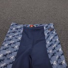 Kerrits Leggings Youth Large Blue Horse Print Riding Leggings Equestrian