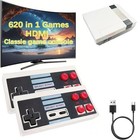 Generic Classic Mini Retro Game Console Built In 620 Video Games av -