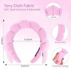Women Spa Headband For Washing Face Makeup Headband Puffy Sponge Headbands 