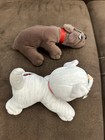 Tonka Pound Puppies Brown Puppy Dog Purr-ries Kittens Cat White Grey Fast Ship