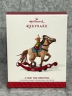 2014 Hallmark Keepsake Ornament A Pony For Christmas 17th In Series - New