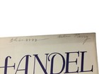 Vintage Sheet Music Booklet Titled Handel Vocal Selections From Operas And Orato