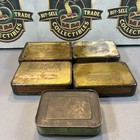 Lot Of 5 Assorted Tobacco Tins Advertisement Pipe Cigar Smoker Empty R