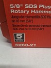 Milwaukee 5263-21 5 8  5 5 Amp Sds Plus Rotary Hammer Drill Kit