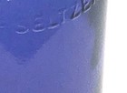2 Antique Emerson Drug Co Bromo Seltzer Cobalt Blue Glass Bottle Collectable