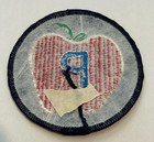 Vintage New York City Dot Apple  p  Parking Meter Enforcement 3  Patch Unused