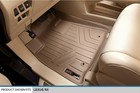 Custom Fit Floor Mats 2 Row Liner Set Tan For 2013-2015 Lexus Rx350 rx450h