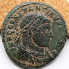 Roman Imperial   Constantine I   Ae3   Ostia   Legionary Signa   Spqr   Scarce