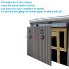 Heavy Duty Hot Tub Cover Wind Straps  Adjustable 67  To 116  2 Pack