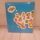 Vintage Sticker Book Album 80s  Puffy Scratch N Sniff Cabbage Patch Kids Retro