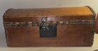 Very Fine Antique 19th C Dome Top Box Folk Art Document Box