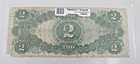 1917  2 Two Dollar Legal Tender Red Seal Large Us Bank Note Speelman White