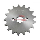 17mm 428 Chain 17t Front Sprocket For 50cc-125cc Dirt Pit Bike Atv Go Kart Quad