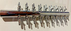 18 Outlet Nickel-plated Air Pump Control Valve Manifold Taps For Aquarium