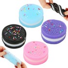4 Pcs Taba Cookies Squishy Toys  Kawaii Ultra-soft Stress Relief Fidget Toy    