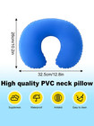 2pcs Inflatable U-shaped Travel Neck Pillows     Portable   Folding Design - New