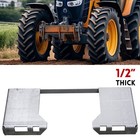 1 2  Thick Skid Steer Mount Plate Adapter Loader Quick Tach Attachment Metal