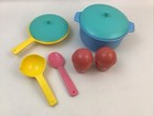 Little Tikes Party Ware Play Set  4285 Replacement Pan Pot Lid 1996 Vintage 8pc