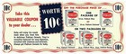 1950s Pablum Baby Cereals Store Coupon Grocery 10 Cents Off Vintage Expired