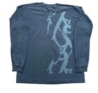 Vintage Cradle Of Filth Metal Band Long Sleeve Shirt Jersey Tee Rare Size Xl