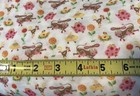 5 Yards Vintage Baby Nursery Animal Cotton Fabric Cows Chicken Sheep