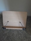 Wooden Book Holder Reader Stand Foldable Adjustable Back  Portable For Bibles   