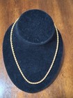 Naipier Rope Design Gold Necklace
