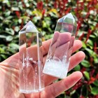 Natural Clear Quartz Tower Point Healing Crystal White Crystal Obelisk Wand