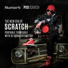 Pt01 Scratch   Dj Turntable For Portablists With User Replaceable Scratch Swi   