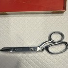 Singer C 808 Sewing Scissors 8    Steel Blades Serrated   Knife Edge Right