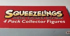 Mr  Potato Head Squeezelings Squeezy Collectible Characters 4 Figures Toys New