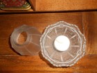 Fenton Art Glass Fairy Lamp Frosted Beaded Daisy