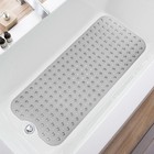 Bathtub Mats For Shower Tub  Extra Long Non-slip 39 X 16 Inch Bath Mat With D   