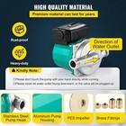 Hot Water Circulation Pump Circulator Pump 93w 110v Npt3 4  To 1 2npt Vevor