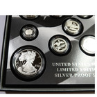 2018 Us Mint Silver Proof 8 Coin Set With American Eagle  47659r