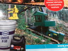 Timberjack Logging Memorabilia Esso Advertising Display