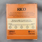 D   addario Rico B Flat Clarinet Reeds Strength 1 5 Open Box Of 9 Wood Rca1015