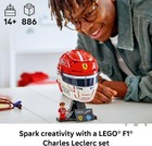 Lego Editions Scuderia Ferrari Hp Charles Leclerc Helmet  Ages 14   43014